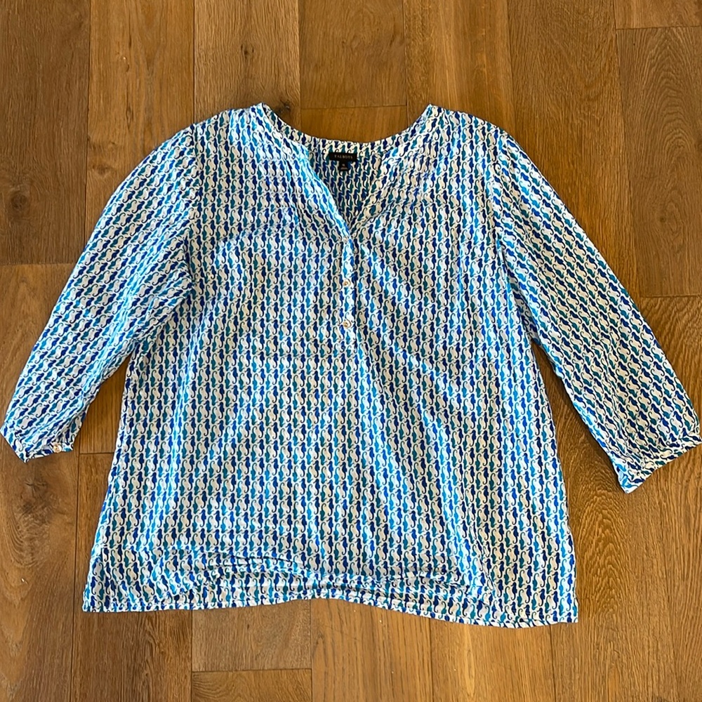 Talbots Seahorse Tunic - XL